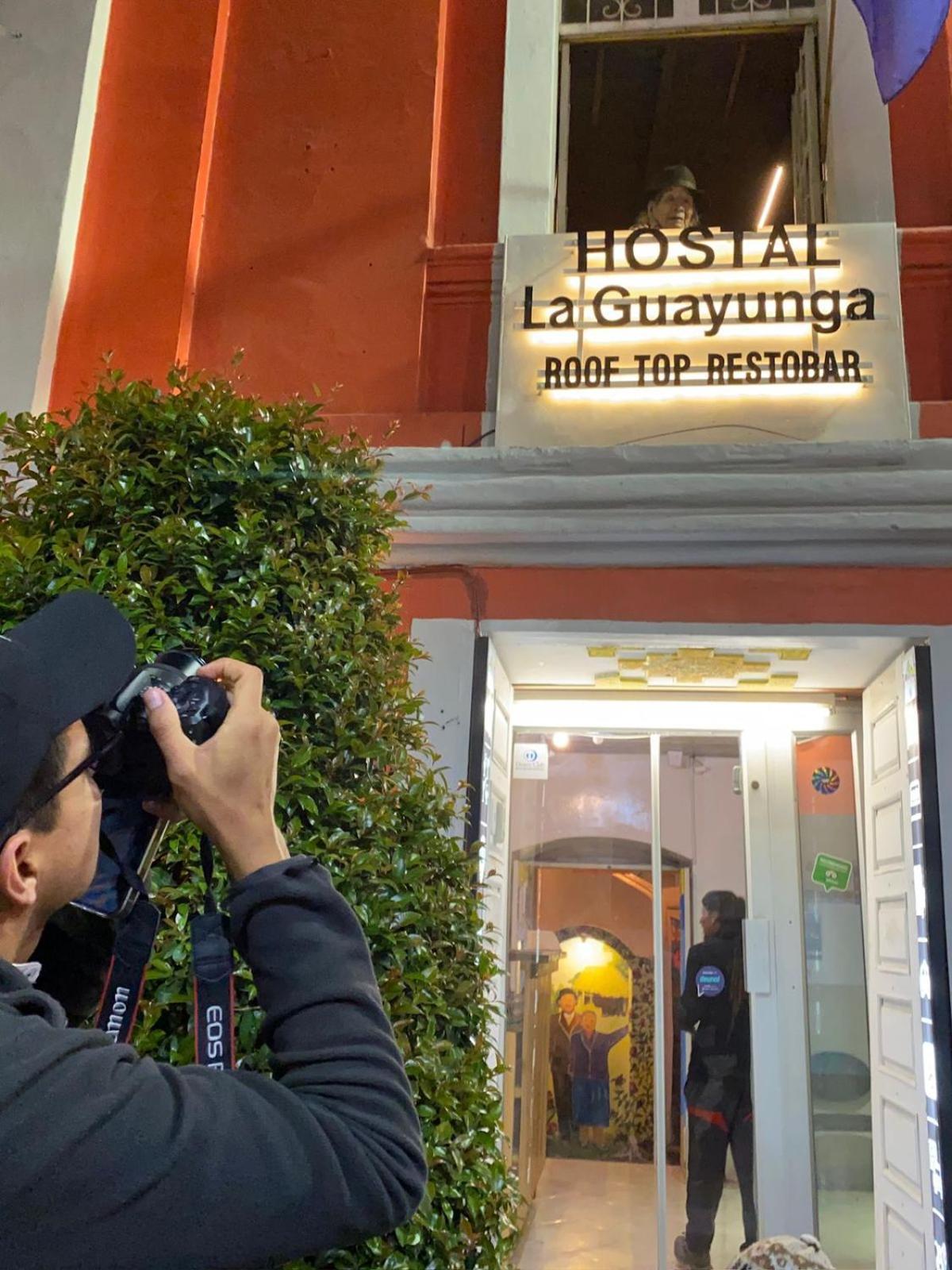 Hostal La Guayunga Rooftop Кито Экстерьер фото